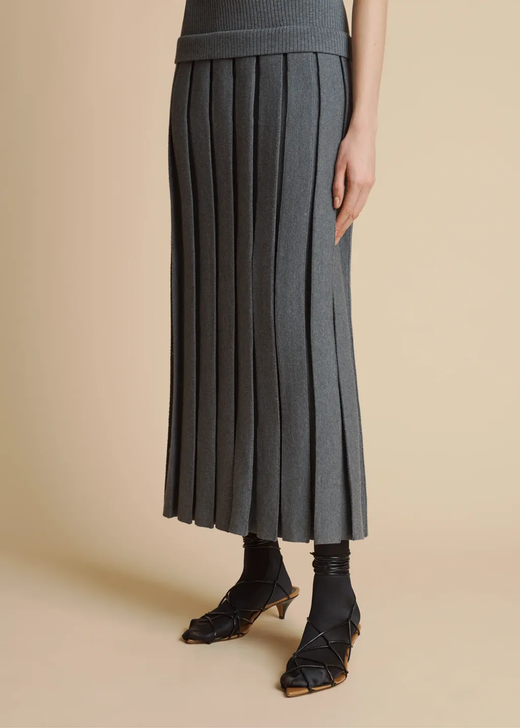Pleated Detail Dress