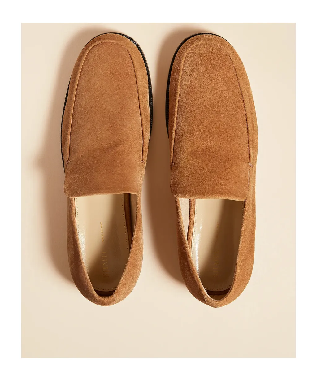 Alessio Round-Headed Loafers