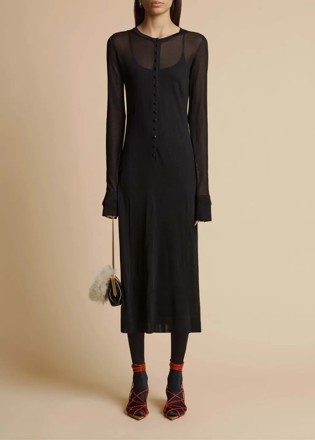 Long-Sleeved Dress