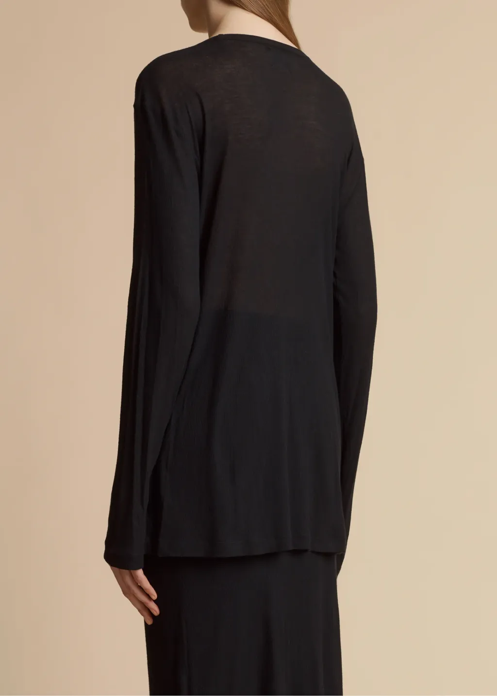 Round Neck Long Sleeve T-Shirt