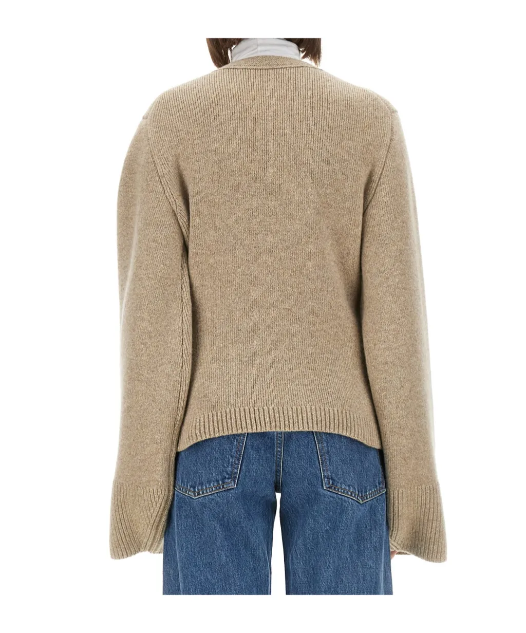 V-Neck Knitted Cardigan