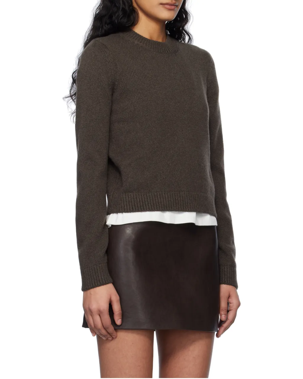 Crewneck Knitted Pullover