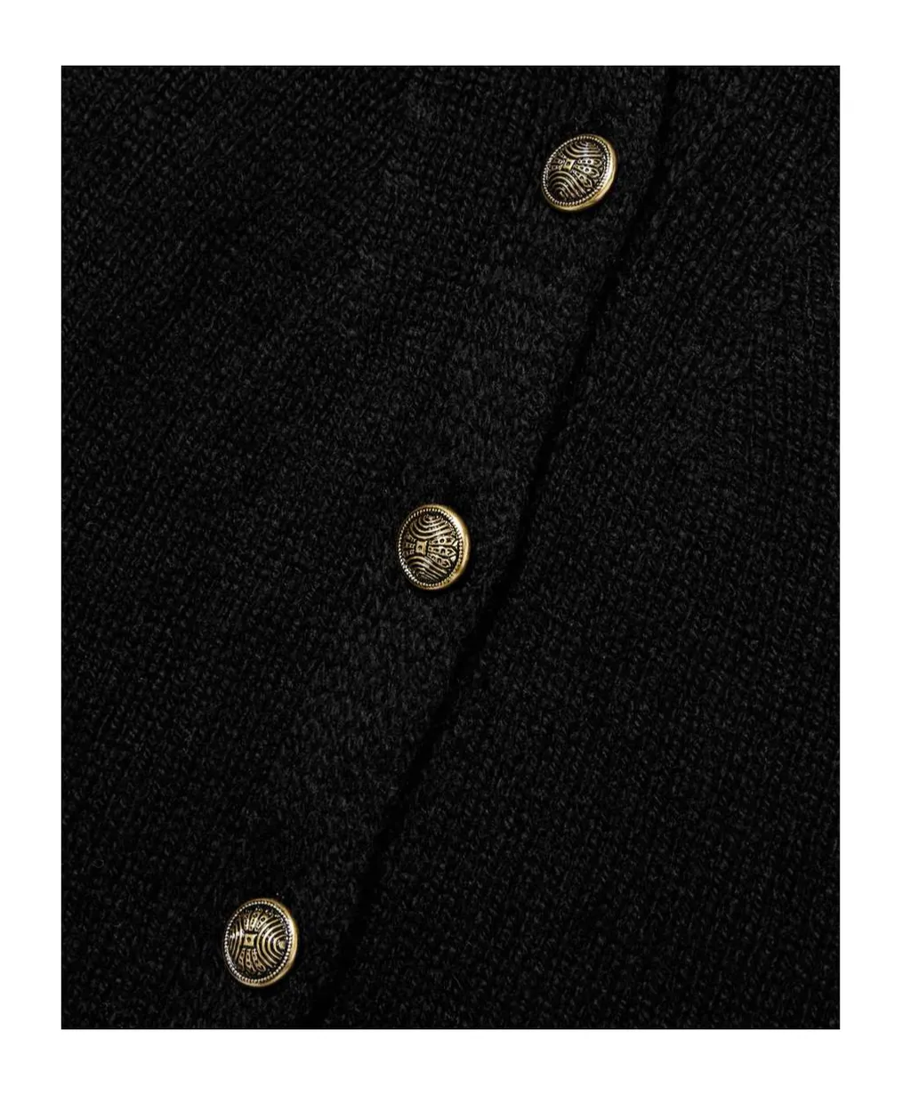 Ambre Crewneck Knitted Cardigan