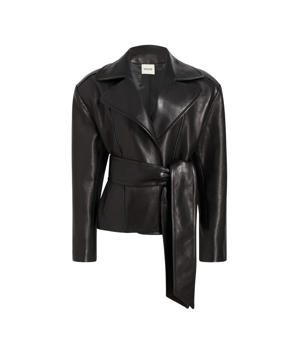 Dolores Oversized-Fit Biker Jacket