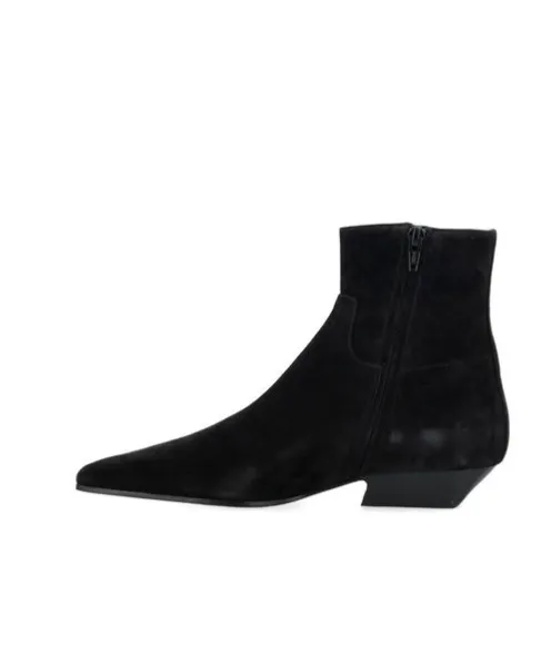 Marfa Square-Toe Ankle Boots