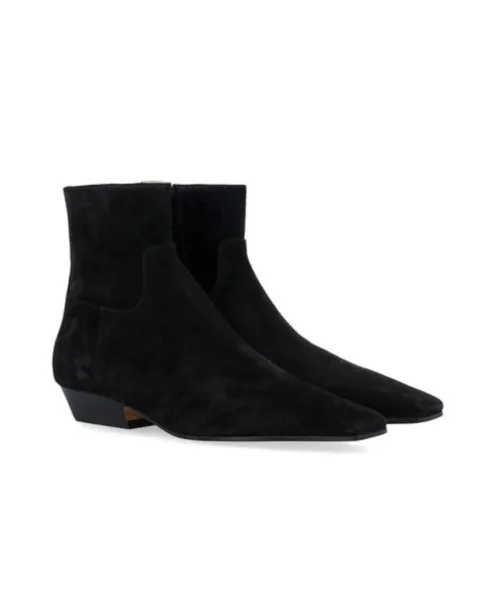 Marfa Square-Toe Ankle Boots