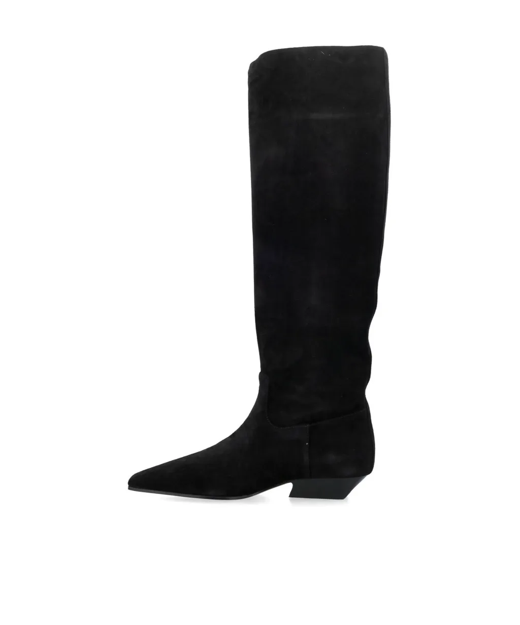 The Marfa Classic Flat Knee High Boots