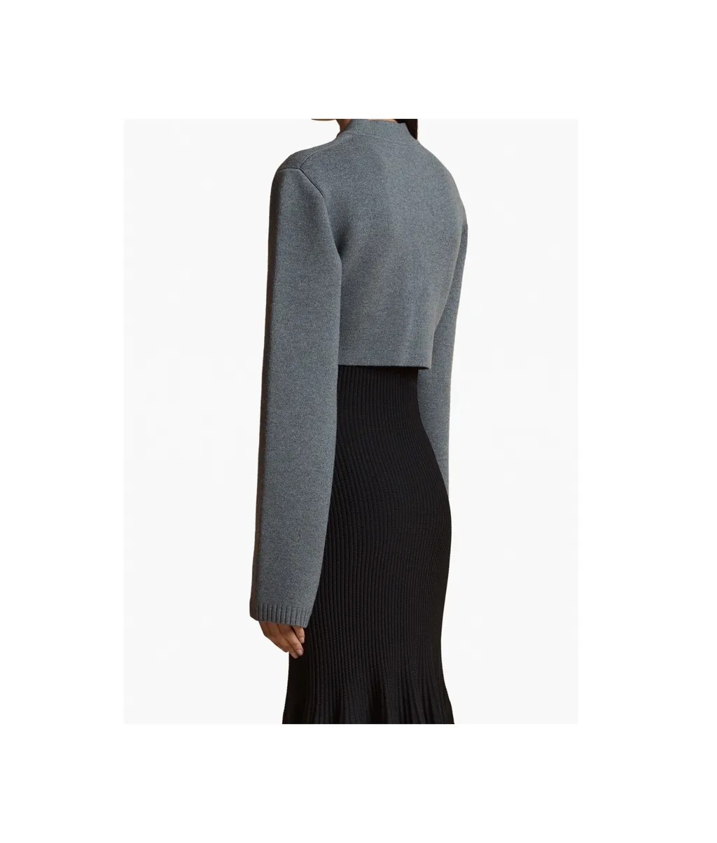 Ello Knit Cropped Jacket