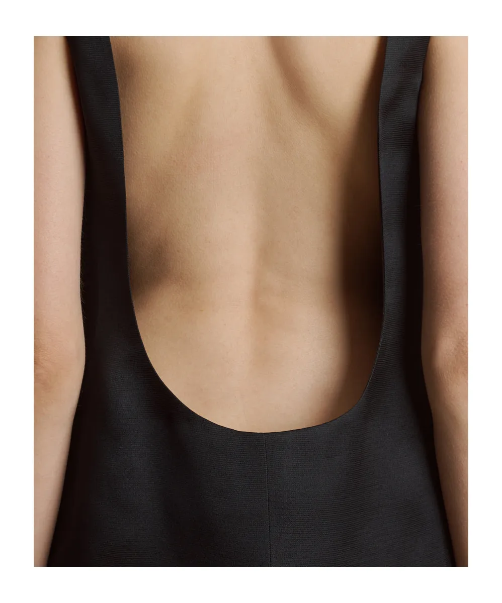 Sleeveless Satin Dress