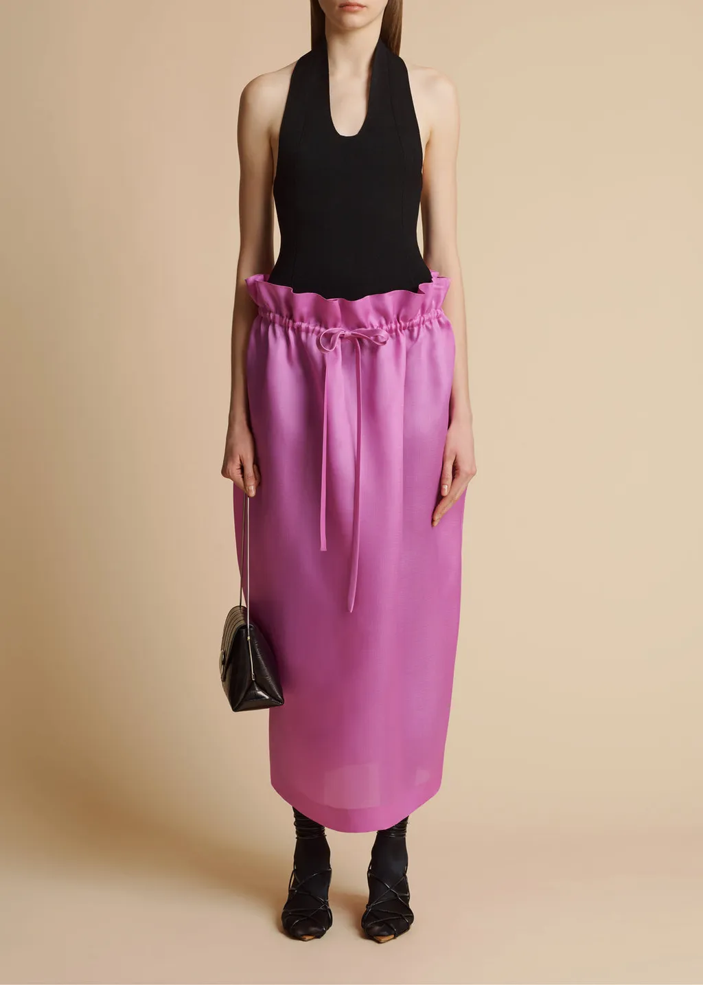 The Ember Silk Skirt