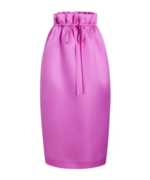 The Ember Silk Skirt