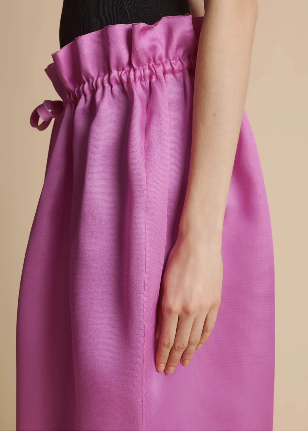 The Ember Silk Skirt