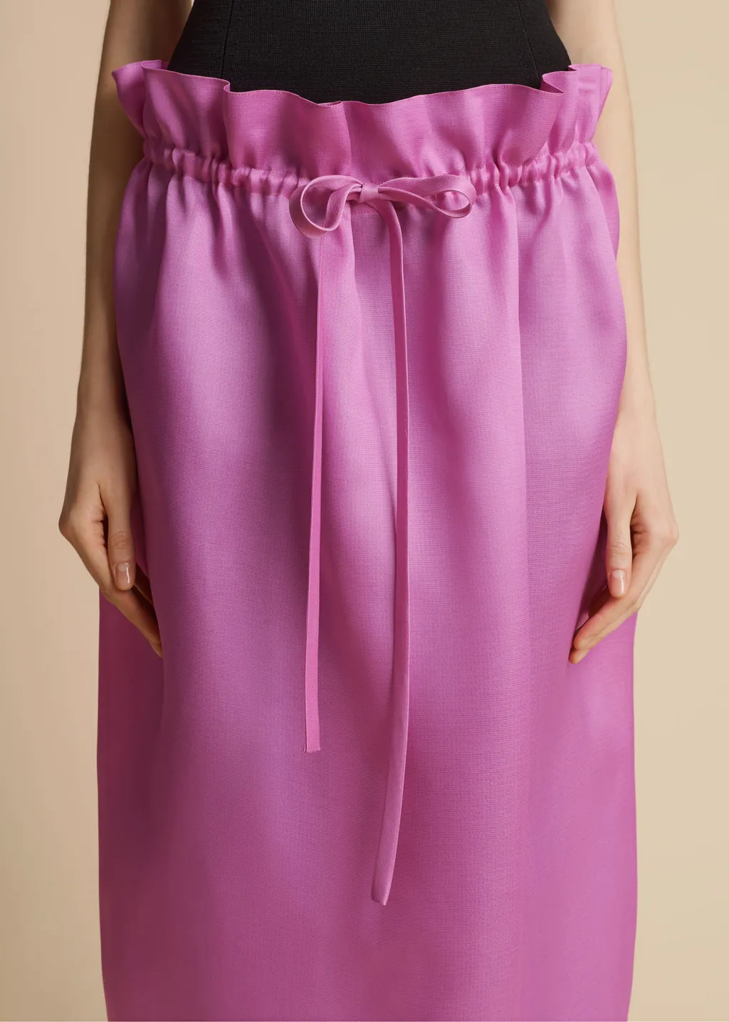 The Ember Silk Skirt