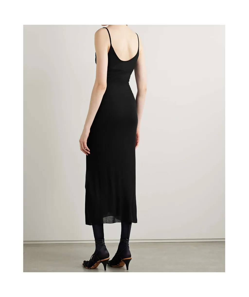 Round-Neck Jersey Dress