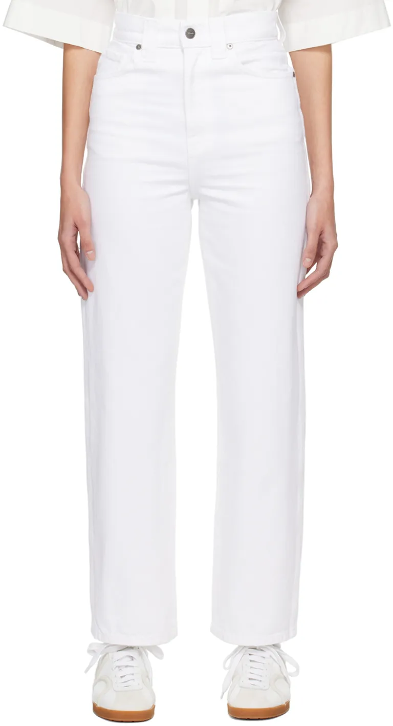 High Rise Straight Leg Jeans