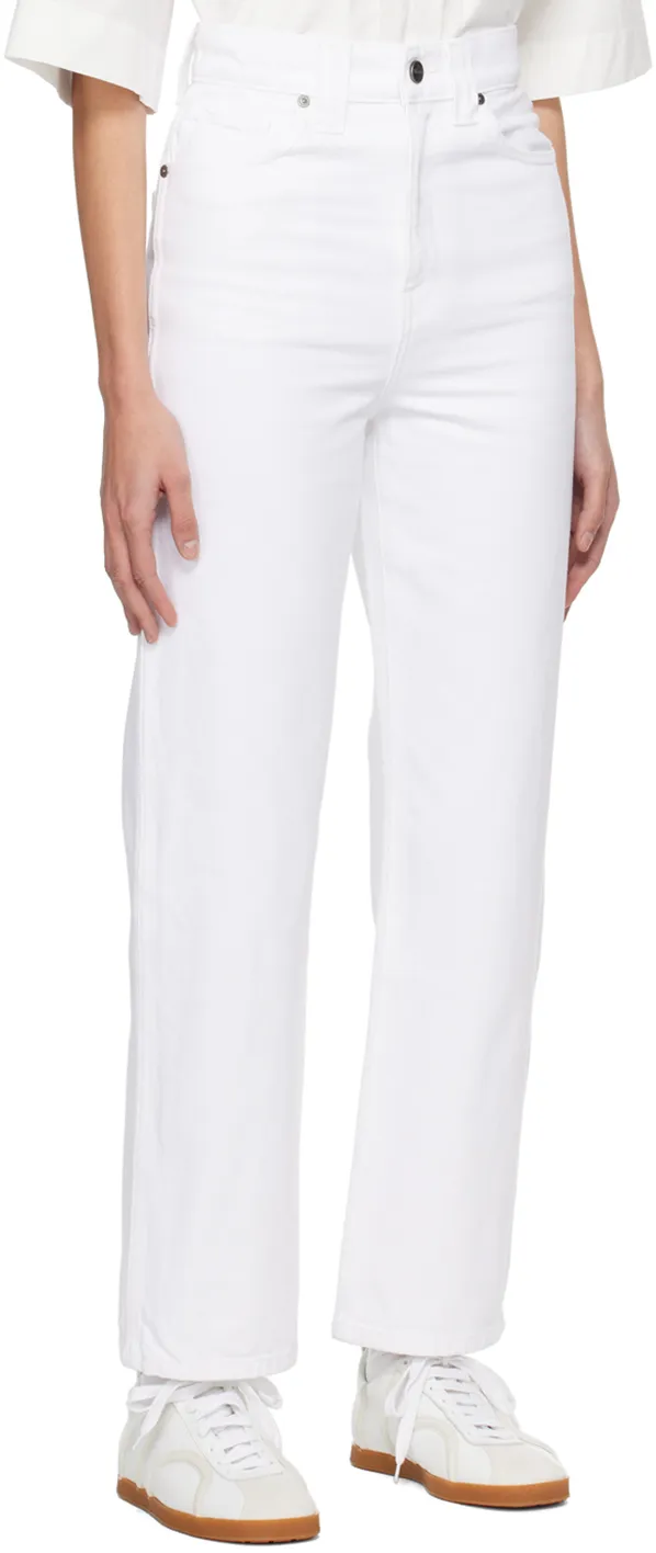High Rise Straight Leg Jeans