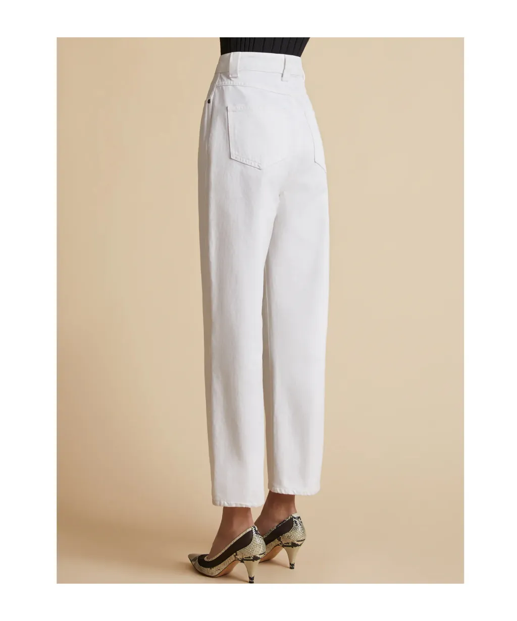 High Rise Straight Leg Jeans