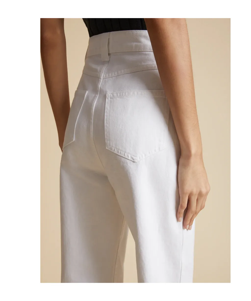 High Rise Straight Leg Jeans