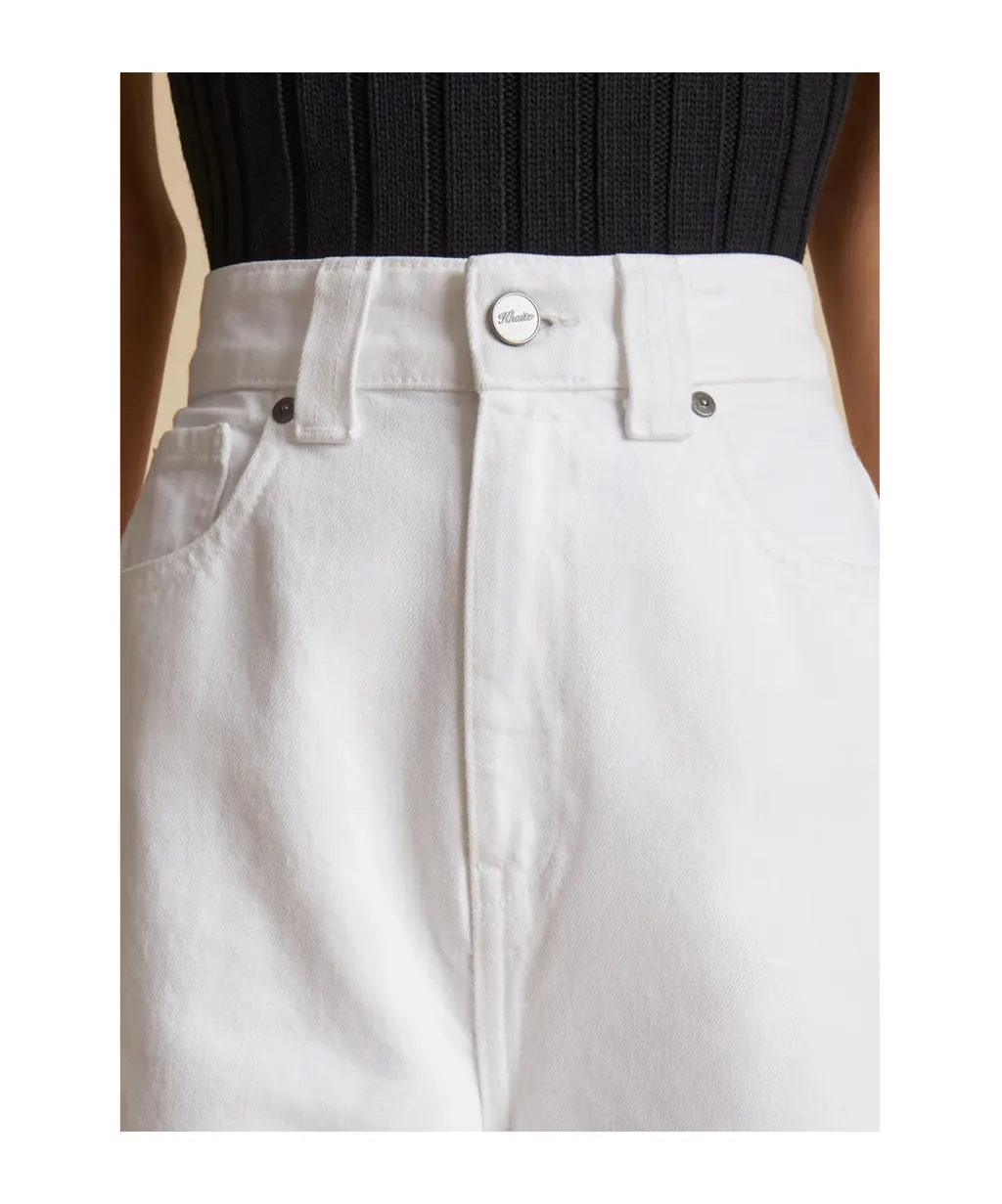 High Rise Straight Leg Jeans