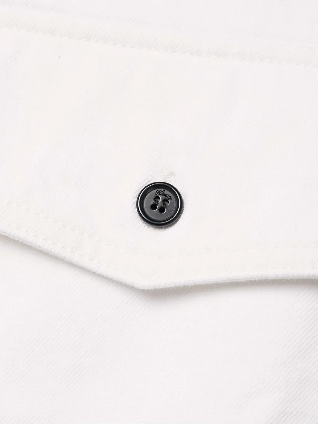 Long-Sleeved Denim Shirt