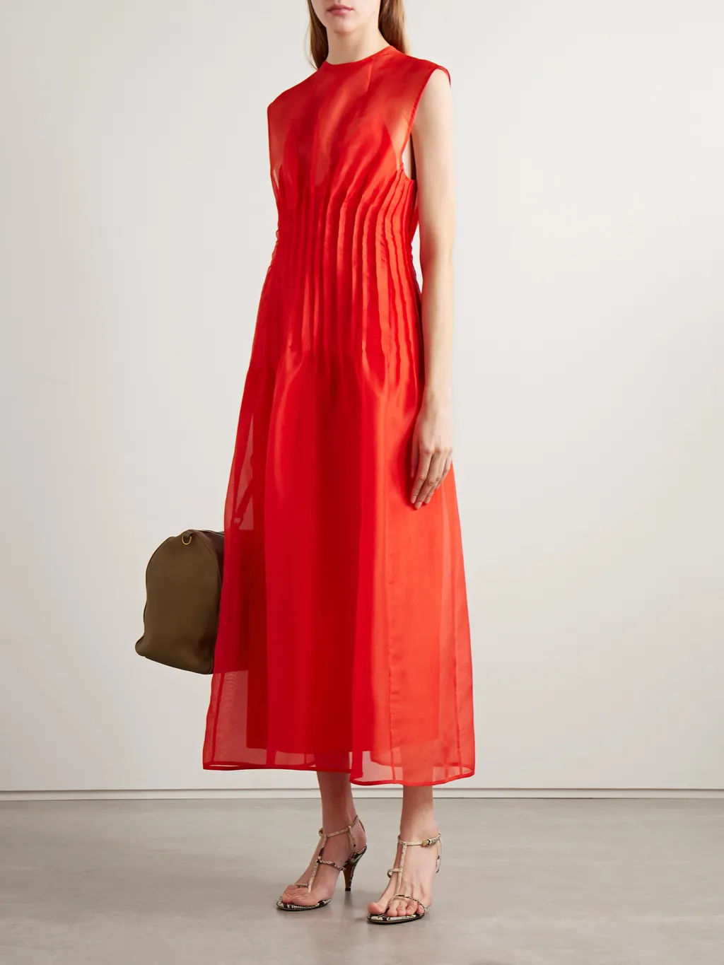 The Wes Sleeveless Midi Dress