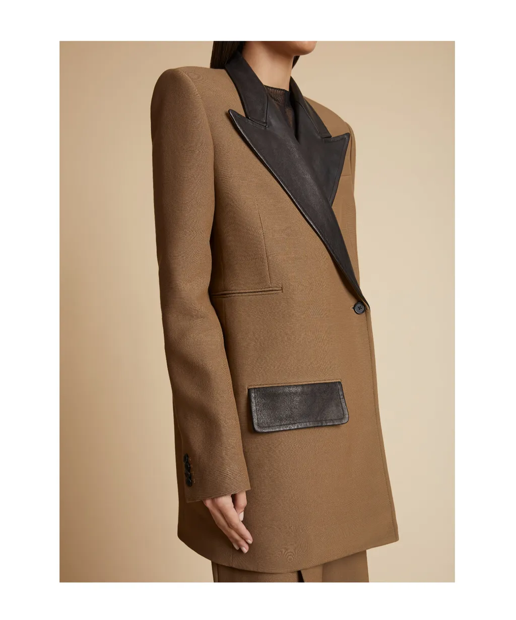 Lapel Suit Jacket