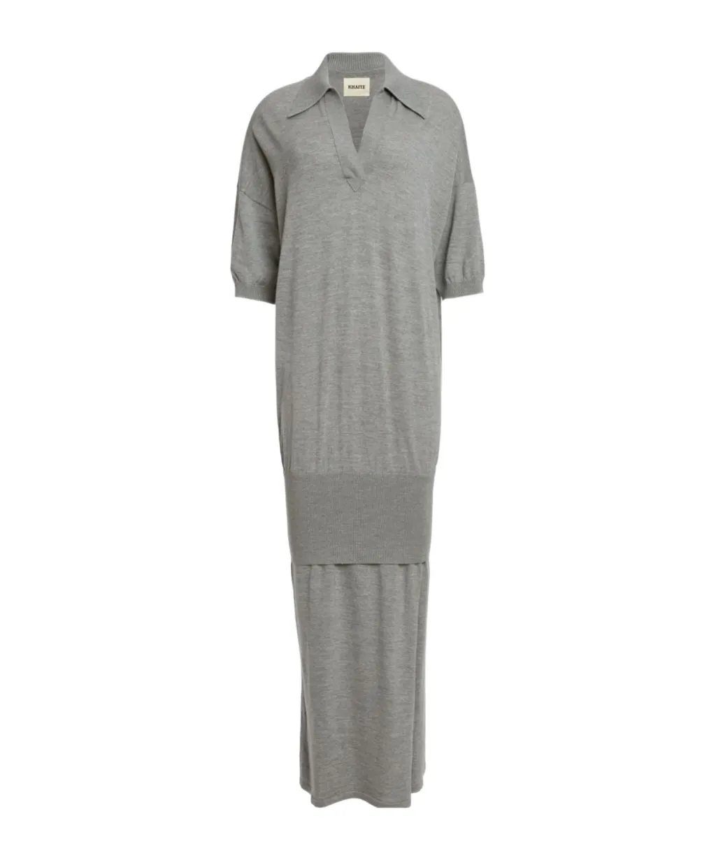 The Rue Fine-Knit Maxi Dress