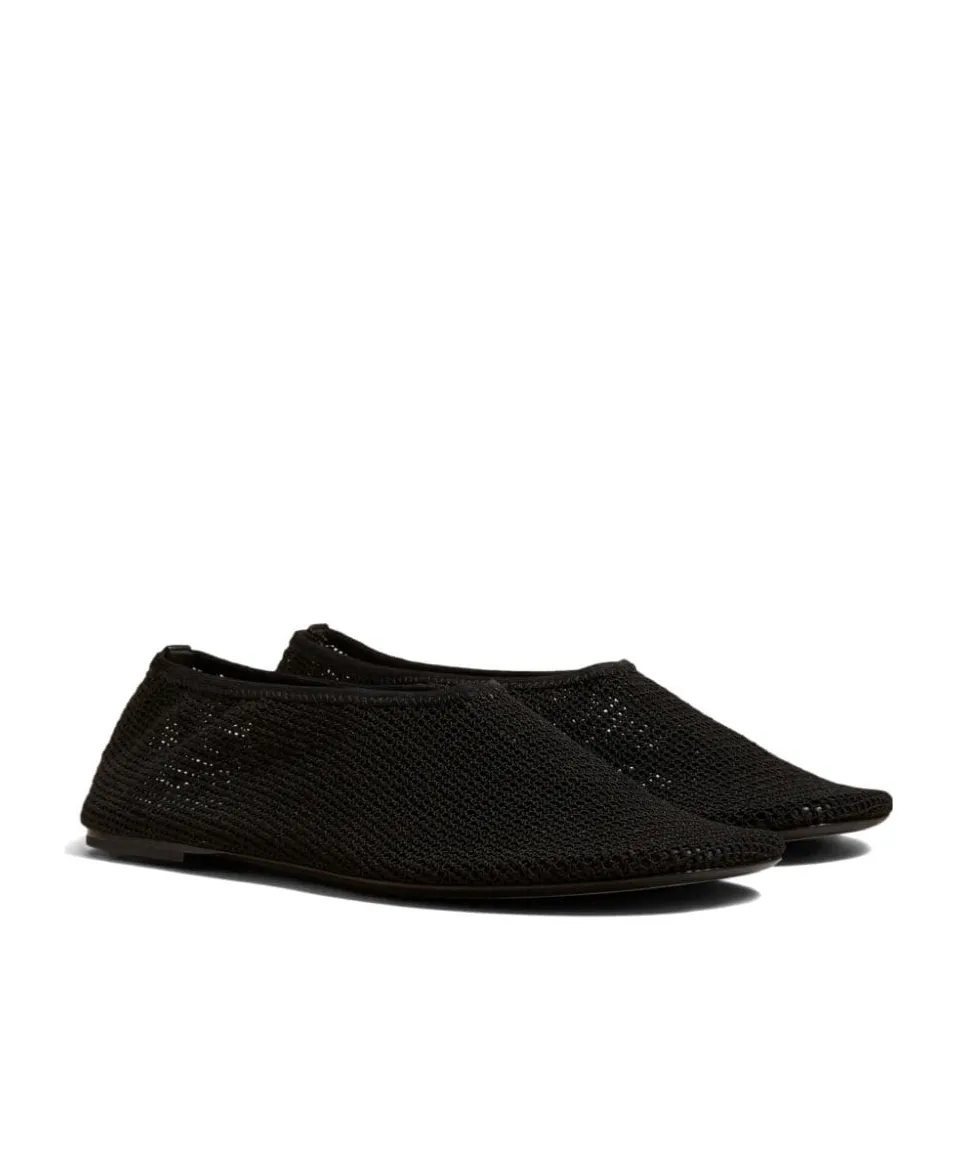 The Maiden Mesh Ballerina Shoes