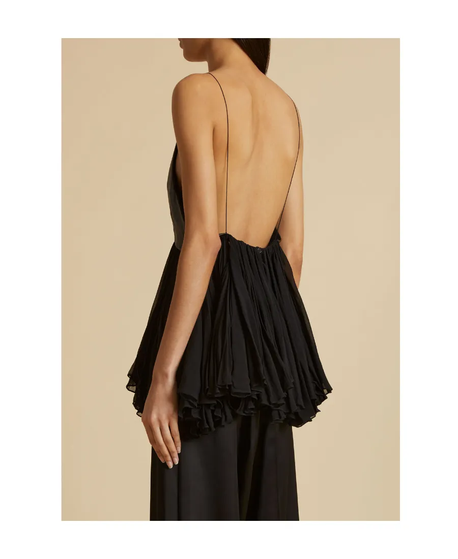 The Anita V-Neck Panelled Tank Top