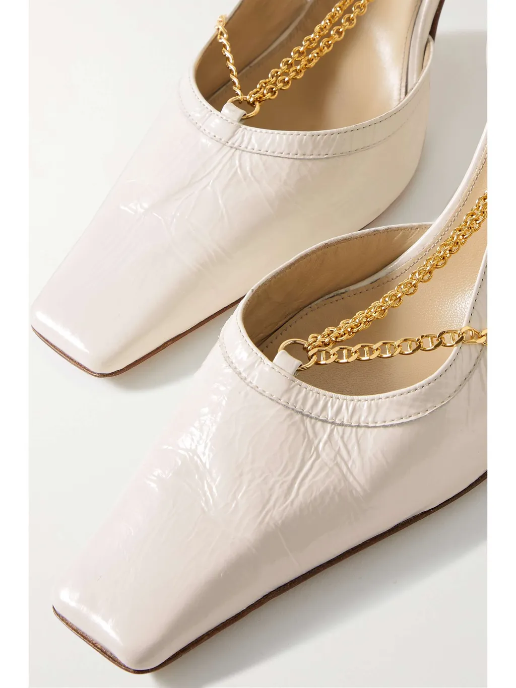 Marfa 90Mm Chain-Detail Pumps