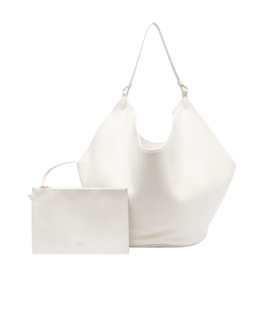 The Lotus Medium Leather Tote Bag
