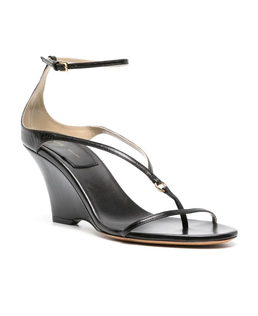 Marion Buckle-Fastened Wedge Sandals