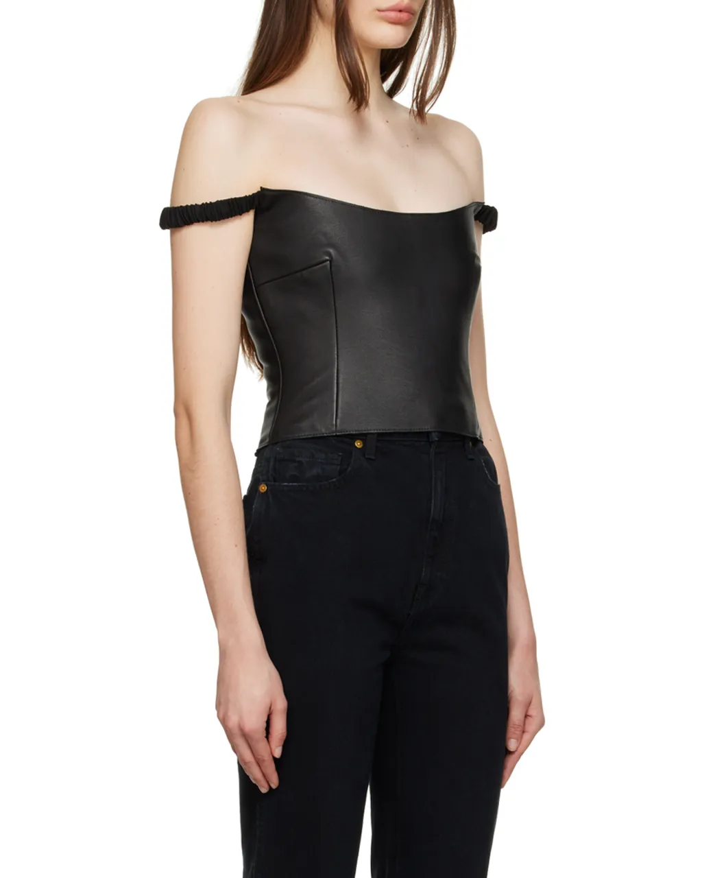 Leather Short Vest