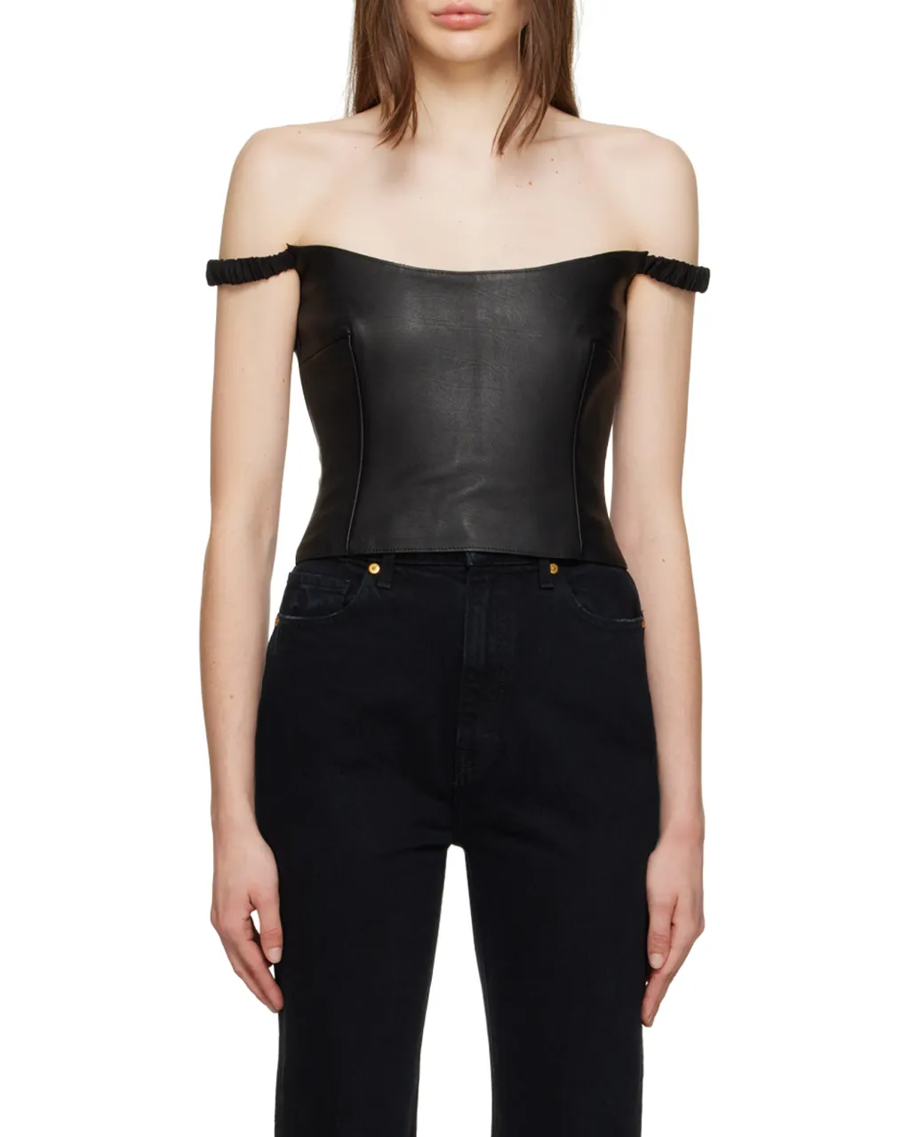 Leather Short Vest