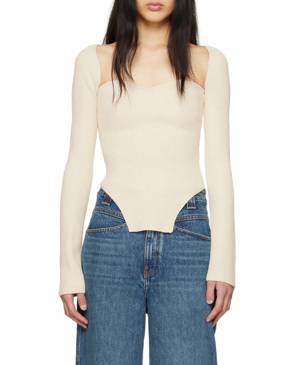 Maddy Knitted Bustier Top