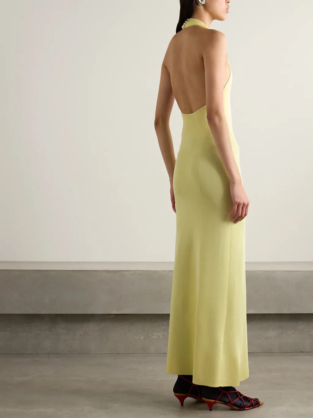 Coraline Halterneck Midi Dress