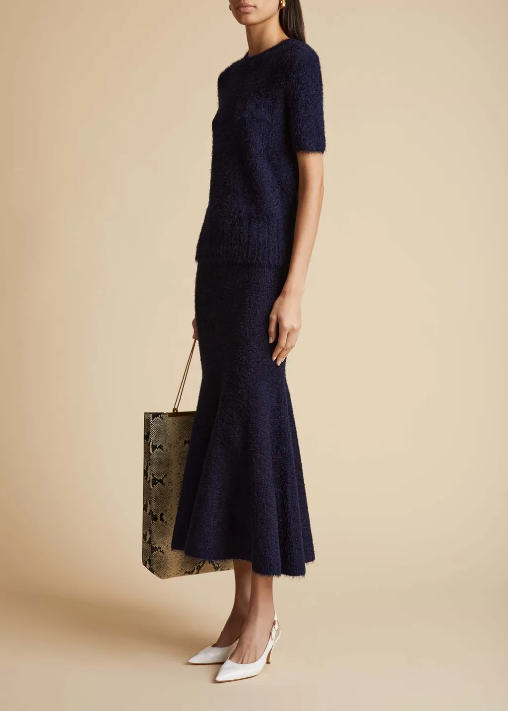 Long Knitted Skirt