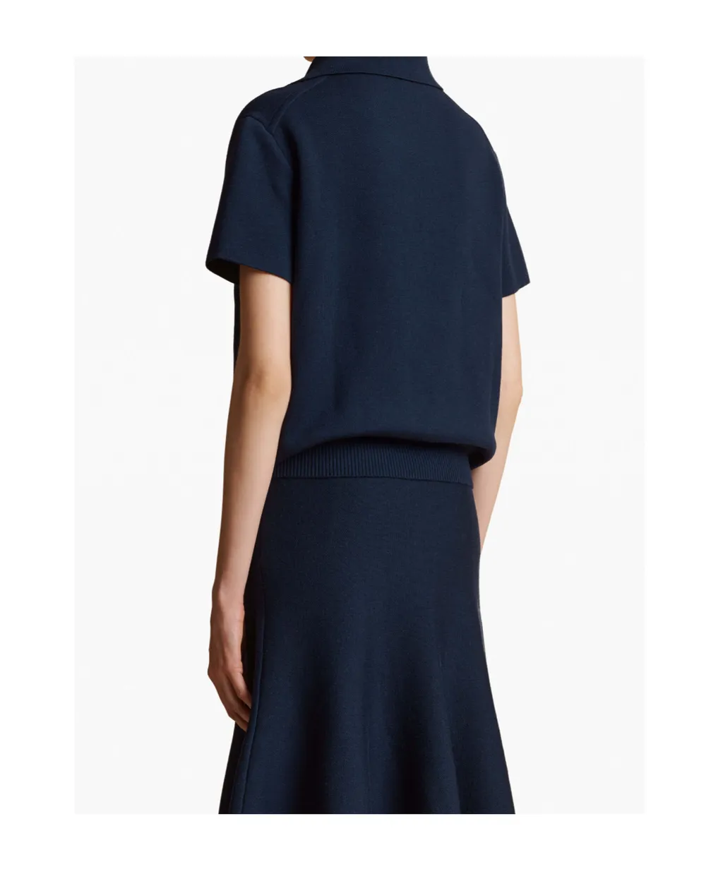 Gulliame Half-Zip Knitted Top