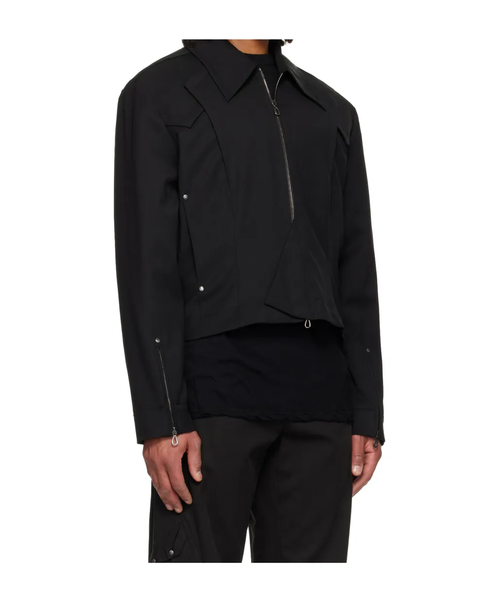 Kraner Cropped Blouson Jacket