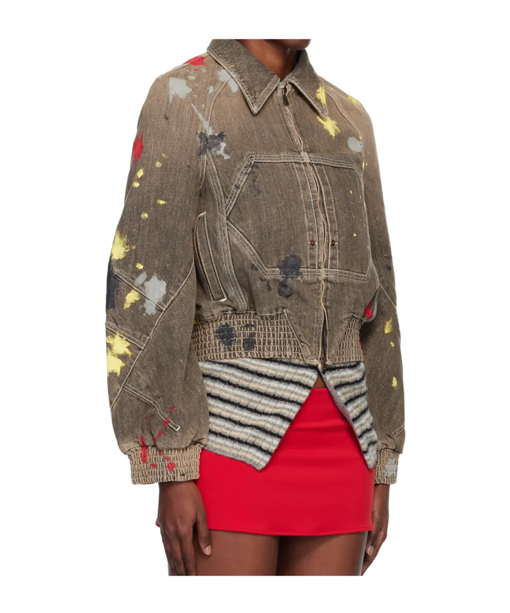 Cropped Denim Jacket