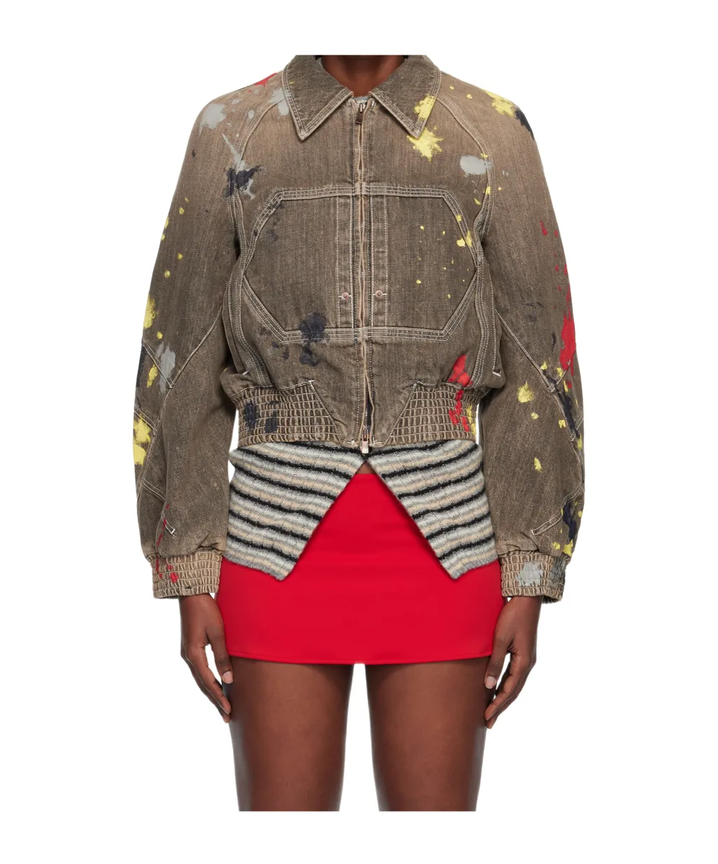 Cropped Denim Jacket