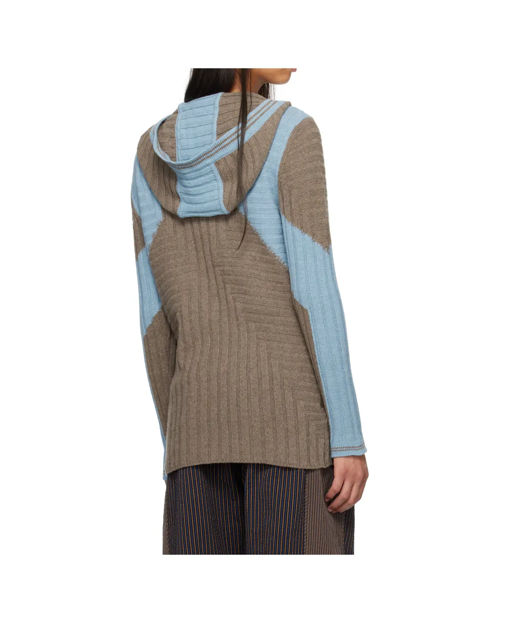 Dakota Oversized Hooded Knit Top