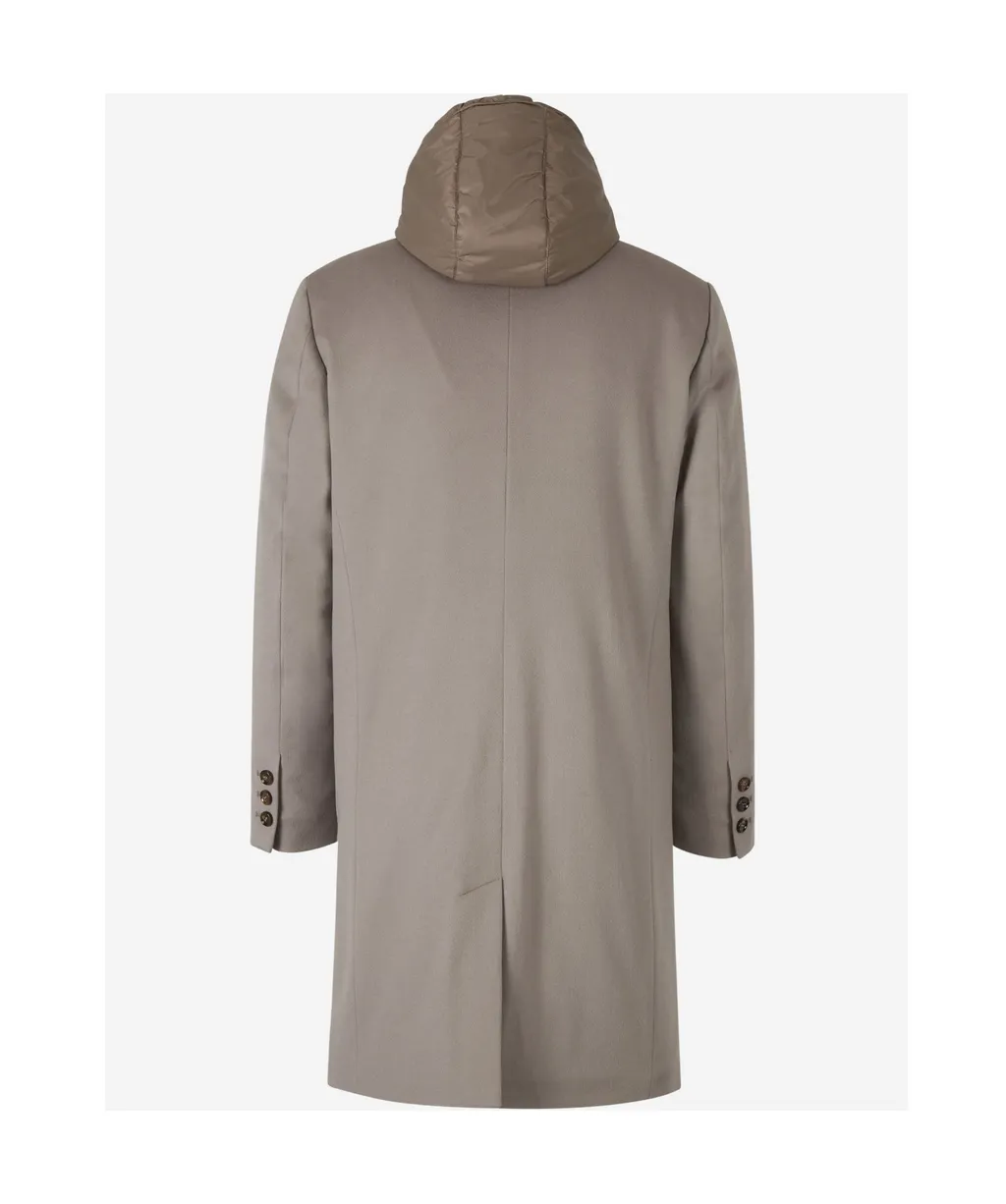Removable Hood Padded Coat