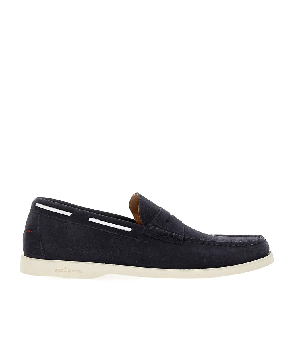 Diamond Cut Vamp Loafers