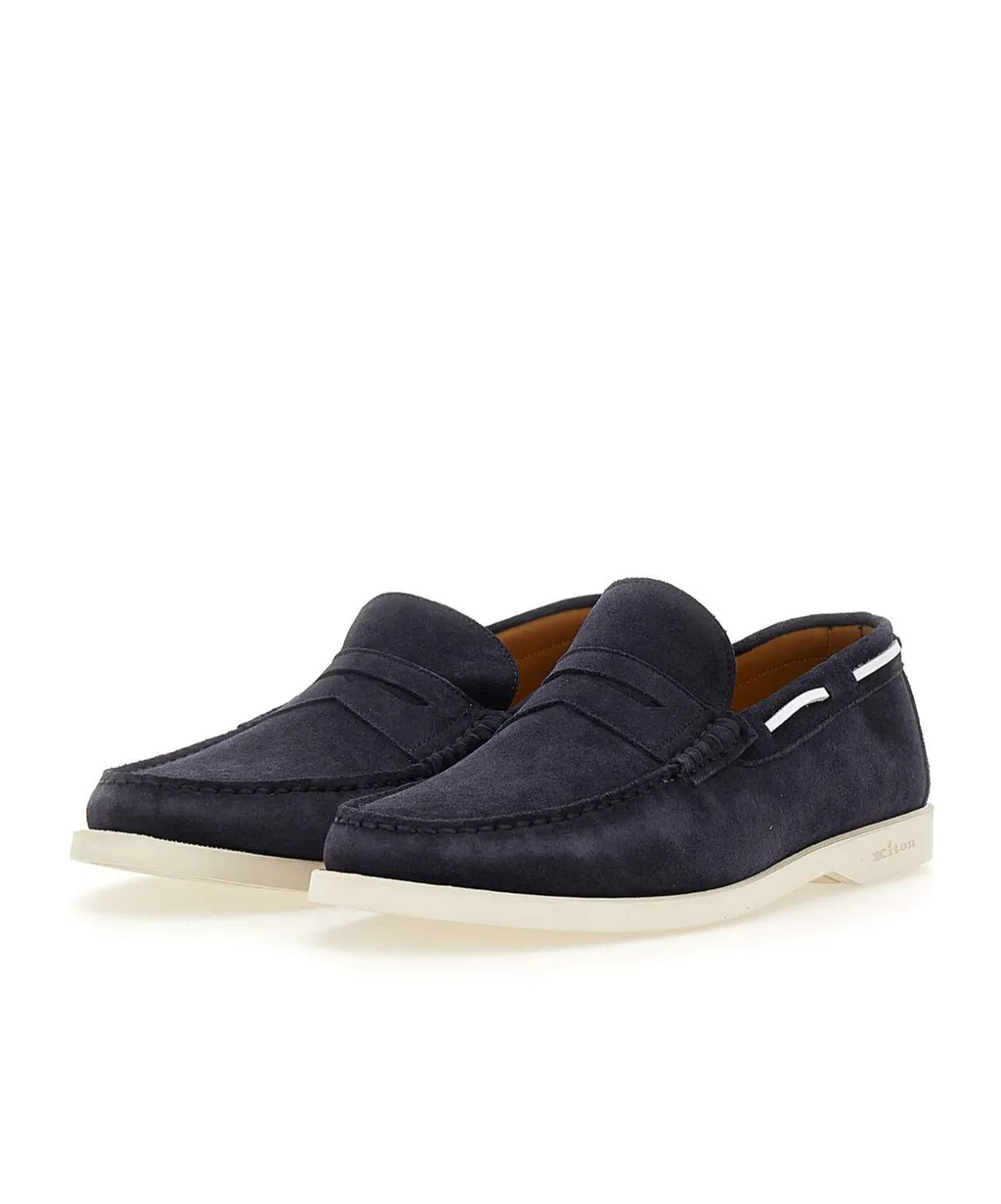 Diamond Cut Vamp Loafers