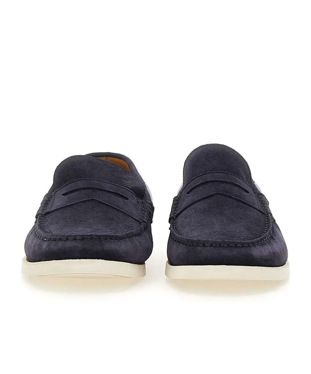 Diamond Cut Vamp Loafers