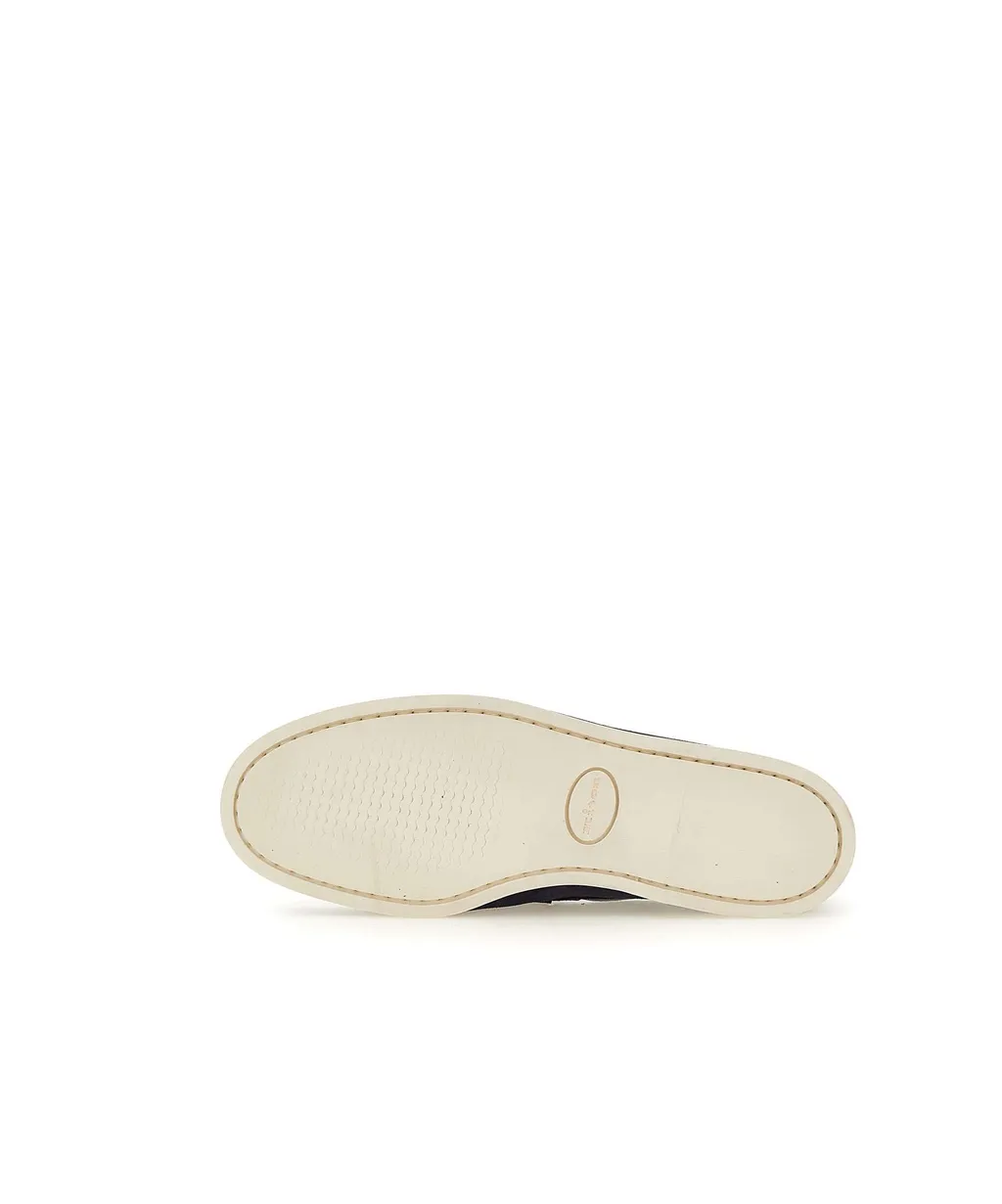 Diamond Cut Vamp Loafers