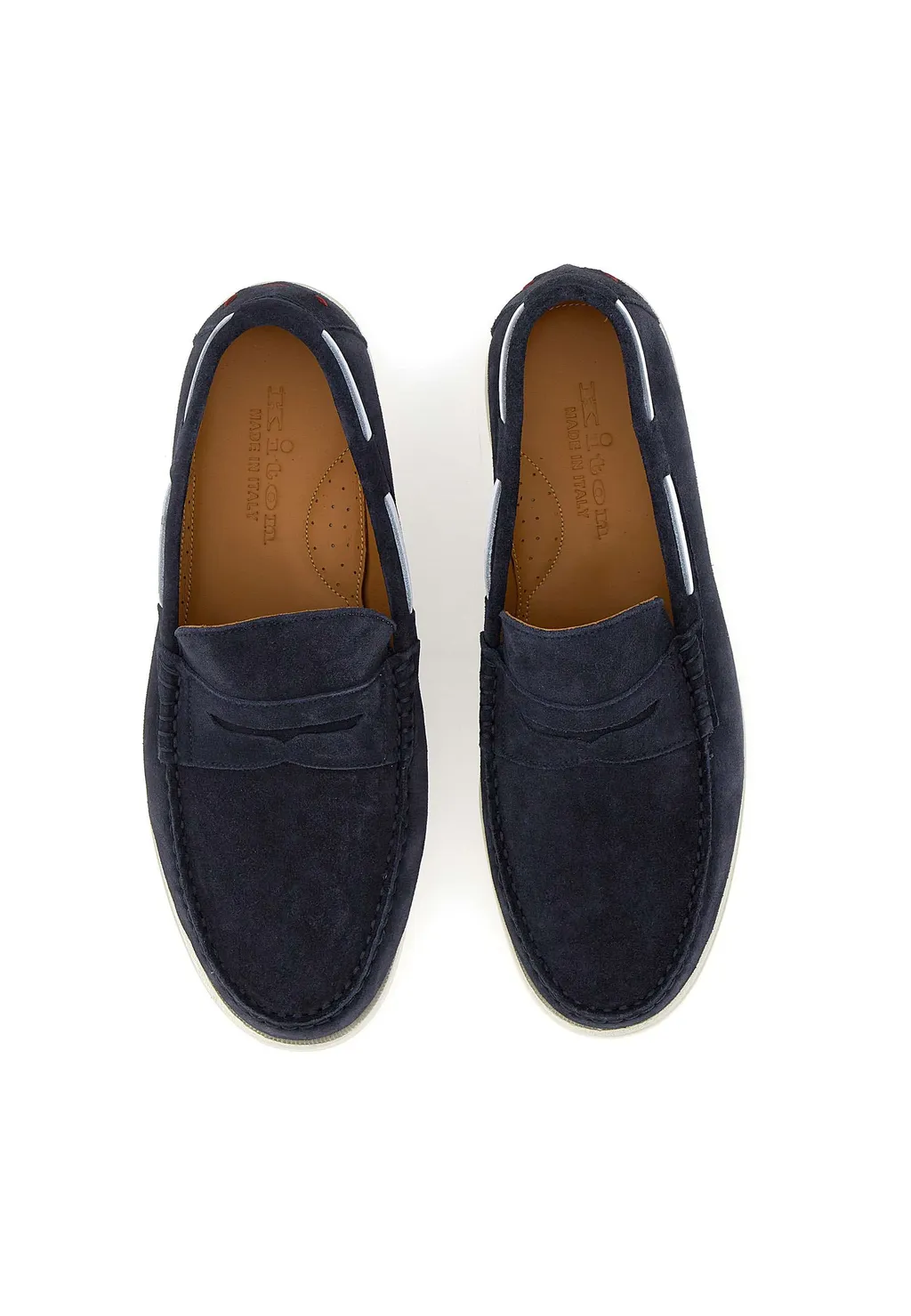 Diamond Cut Vamp Loafers