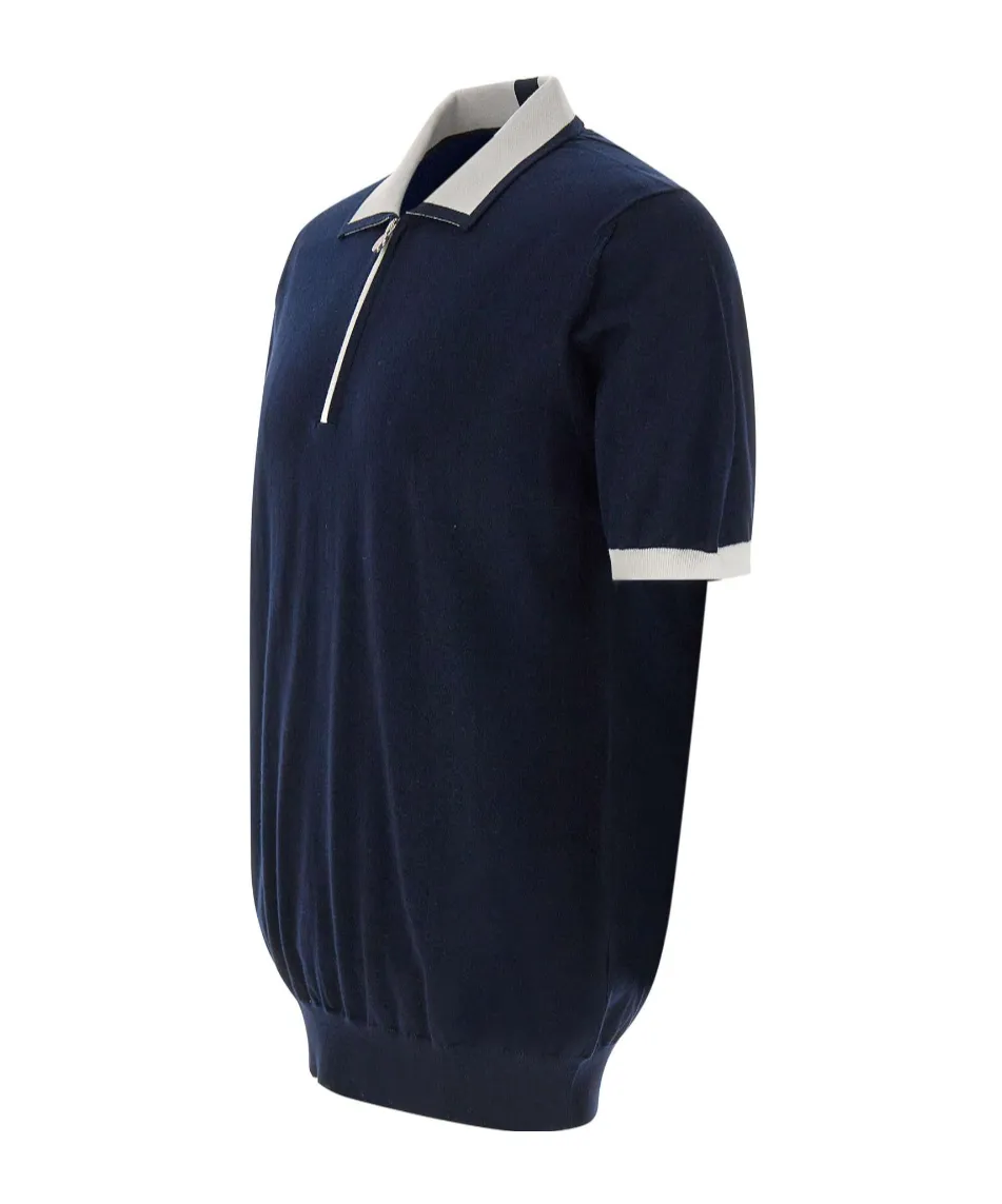 Half-Zip Polo Shirt