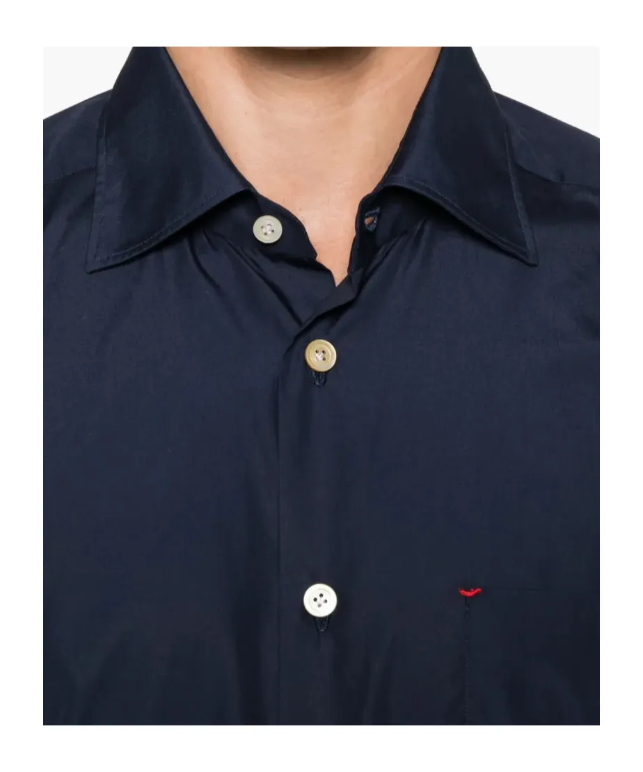Button-Fastening Pocket Shirt
